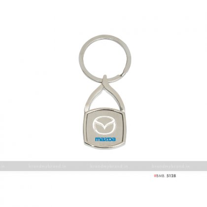 Personalized Mazda Keychain