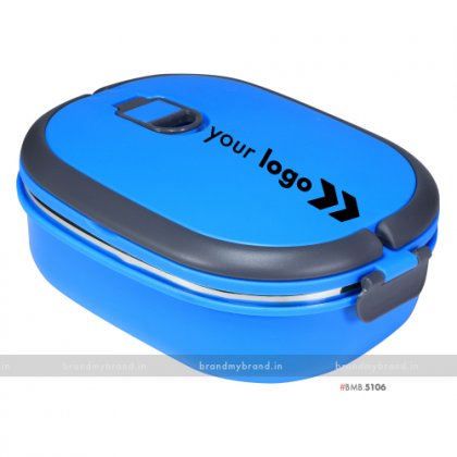 Personalized Blue Matt Big Lunch Box