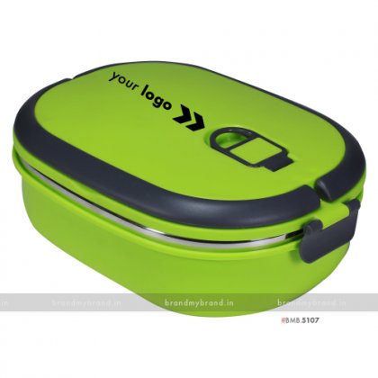 Personalized Green Matt Big Lunch Box
