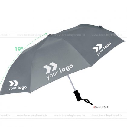 Gray Umbrella -21 inch, 2 Fold