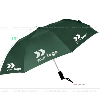 Green Umbrella -21 inch, 2 Fold