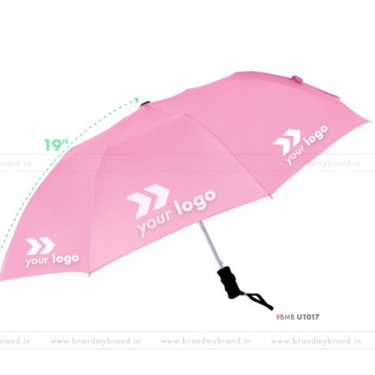 Pink Umbrella -21 inch, 2 Fold