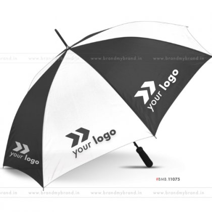 White and Black Golf Umbrella -30 inch