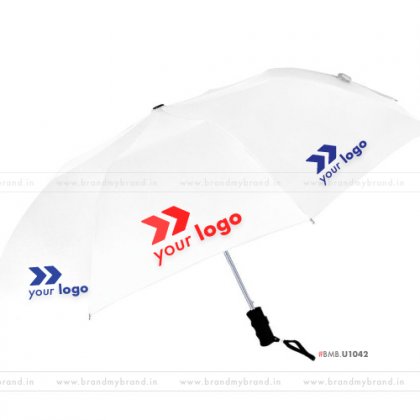 White Umbrella -24 inch, 2 Fold
