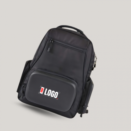 Customized Black Laptop Backpack with Logo