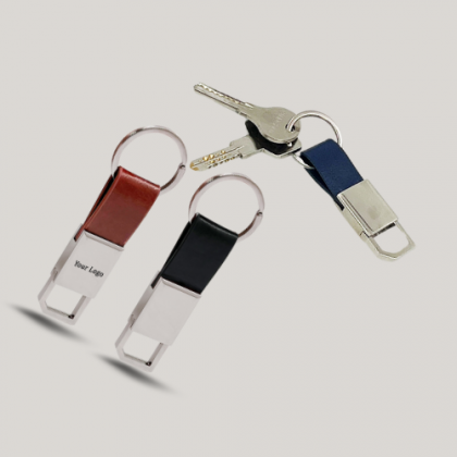 Customized Red, White, and Blue USB Keychain with Logo