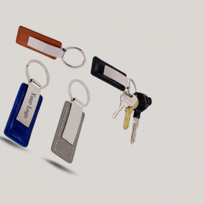 Customized Red, White, and Blue USB Keychain Set with Logo