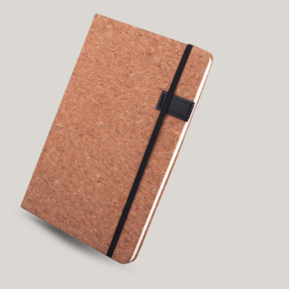 Customized Cork Notebook with Logo