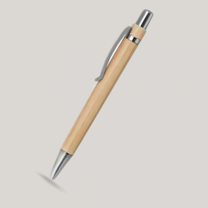 Customized Beige and Silver Professional Pen with Logo