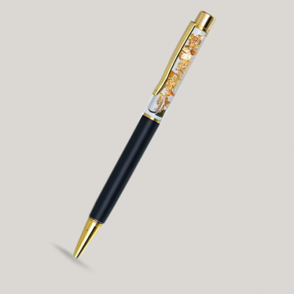 Customized Black and Gold Luxury Pen with Logo