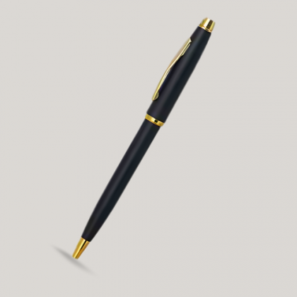 Customized Black and Gold Luxury Pen with Logo