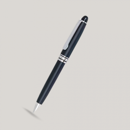 Customized Black and Silver Luxury Pen with Logo