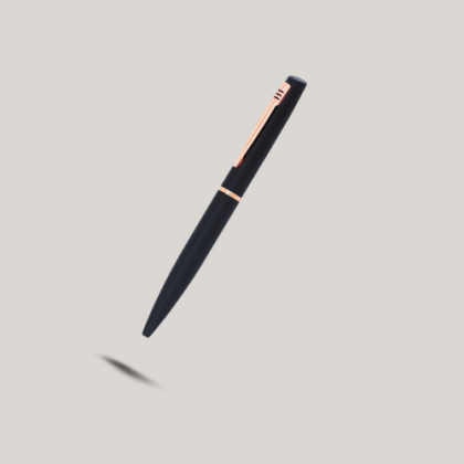 Customized Black & Copper Metal Pen with Logo