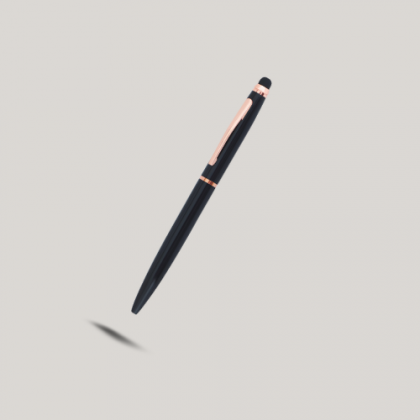 Customized Black & Copper Metal Pen with Logo