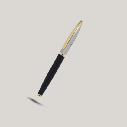 Customized Black & Gold Metal Pen with Logo