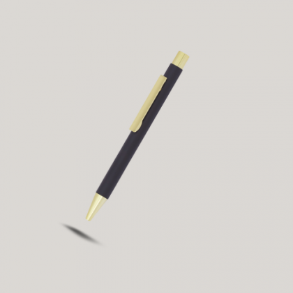 Customized Black & Gold Metal Pen with Logo