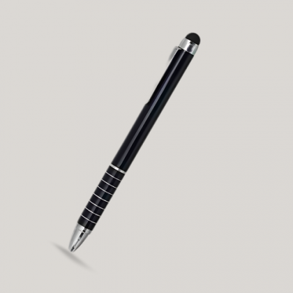 Customized Black Striped Executive Pen with Logo