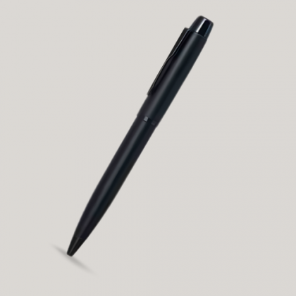 Customized Black Striped Executive Pen with Logo