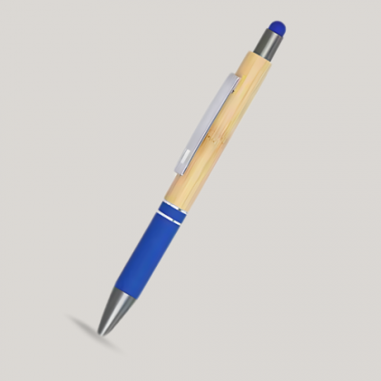 Customized Blue and Silver Luxury Pen with Logo