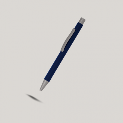 Customized Blue Metal Pen with Logo