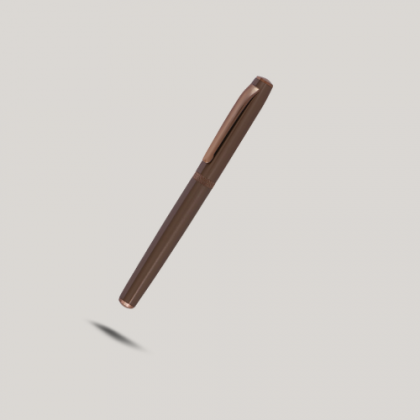 Customized Brown Wooden Metal Pen with Logo