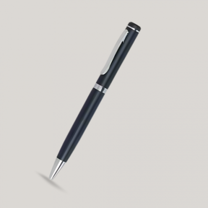 Customized Navy Blue Elegant Pen with Logo