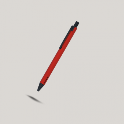 Customized Red Metal Pen with Logo