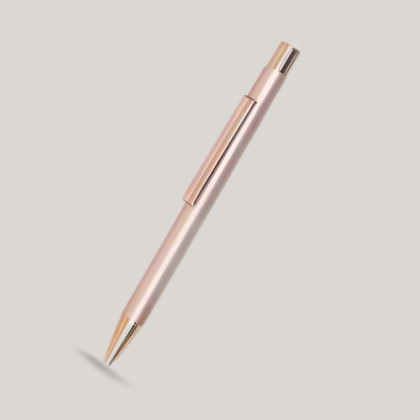 Customized Rose Gold Elegant Pen with Logo