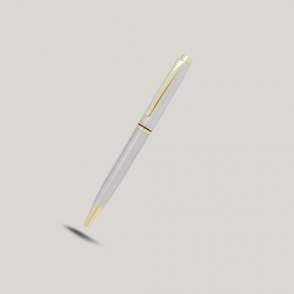 Customized Silver & Gold Metal Pen with Logo