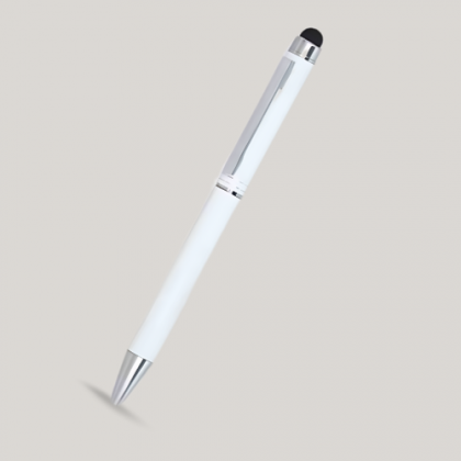 Customized White Elegant Pen with Logo