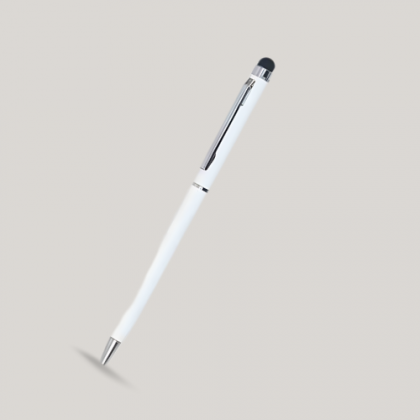 Customized White Executive Pen with Logo