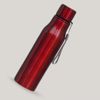Customized 750ml Sipper Water Bottle with Logo - Red