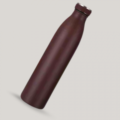 Customized Brown Stainless Steel Water Bottle with Logo