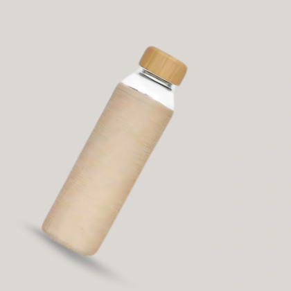 Customized Light Bamboo Water Bottle with Logo