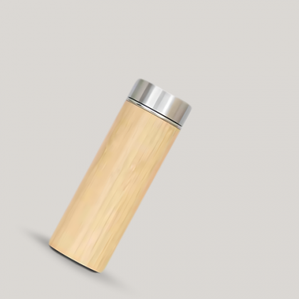 Customized Natural Bamboo Water Bottle with Logo