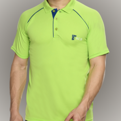 Customized Green Polo T-Shirt with Logo