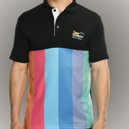 Customized Multi-Color Polo T-Shirt with Logo