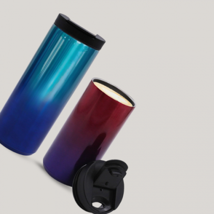 Customized Double Shade Vacuum Mug (400ml, Various Colors)