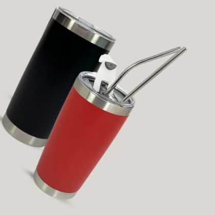 Customized Steel Vacuum Tumbler Mug (600ml, Various Colors)