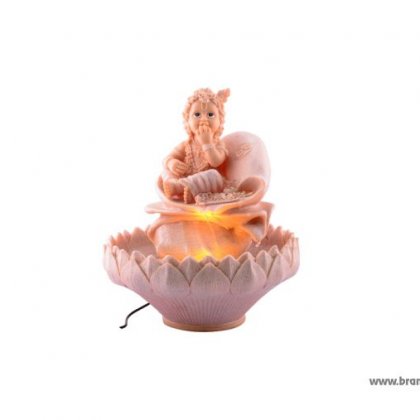 Bal Krishna Water Fountain - 26 X 18 X 18 Cm