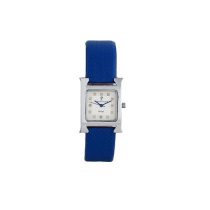 Personalized White/ Blue Analog Watch
