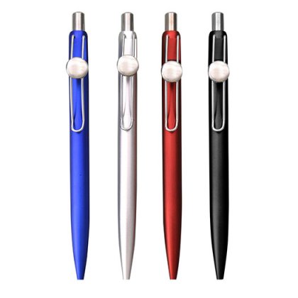 Personalized Pen With Round Badge